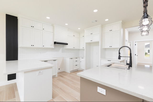 Custom kitchen, Alamo farmhouse